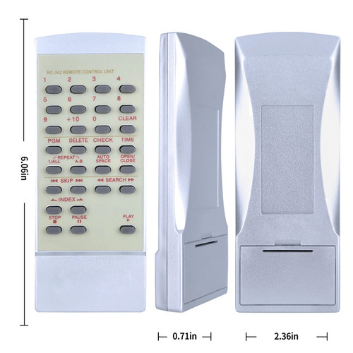 Remote control for teac vrds - for, vrds-3