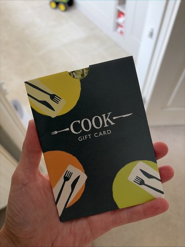 Cook voucher - cook,