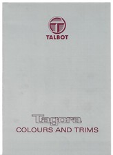 Talbot Tagora Colour & Trim