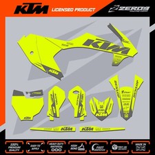 KTM SX50 SX65 MOTOCROSS GRAPHICS MX GRAPHICS KIT DECALS STICKERS SX BLOK YEL/GRY
