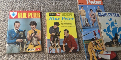 Vintage blue peter annuals job - blue,