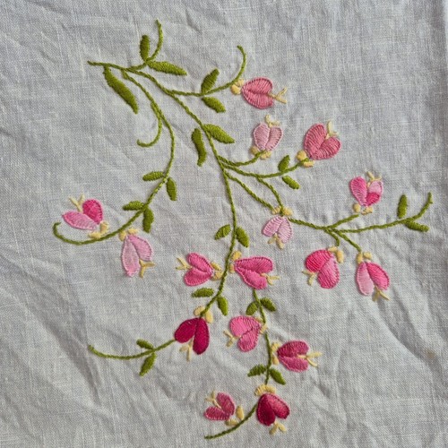 Vintage crochet embroidery - vintage,