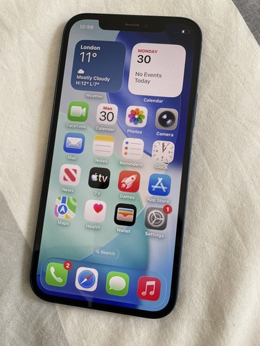 Apple iphone blue 64gb - apple,