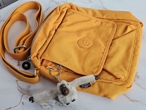 Kipling orange crossbody bag - crossbody,