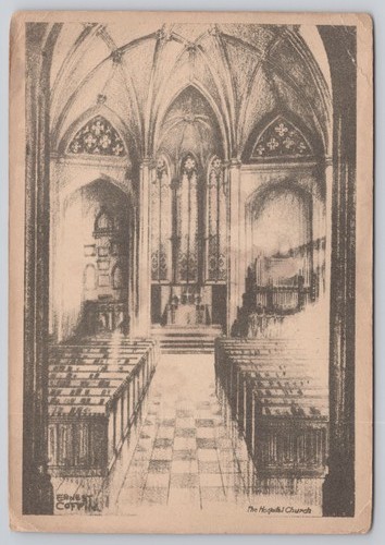 C37517 hospital church barts - hospital,