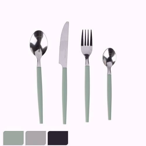Cutlery set stainless steel - set,