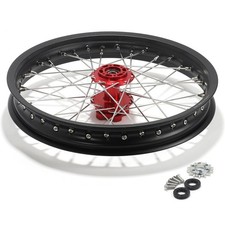 18x2.15 Rear Wheel Rim Red Hub
