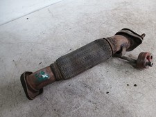 KIA CEED MK1 2007 CENTRE EXHAUST FLEXI PIPE SECTION FLANGE WITH RUBBER HANGER