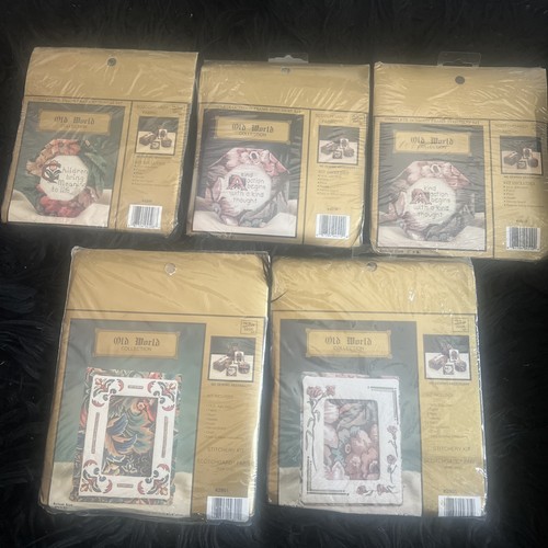 Old world collection stitchery - old,