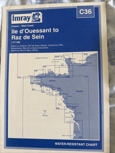 Imray nautical chart - nautical, france
