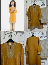 Pakistani Designer Suits For Girls Age 11-12
