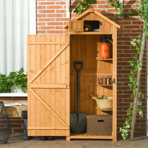 Garden storage shed shelves - shed, 3