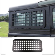 Black Alloy Rear Side Window