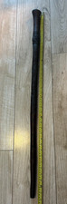 South African Walking Stick Carved with rhino + cooking tribal design 96cm