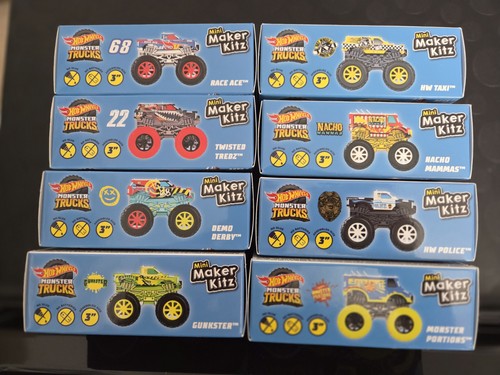 Hot wheels monster trucks mini - wheels,