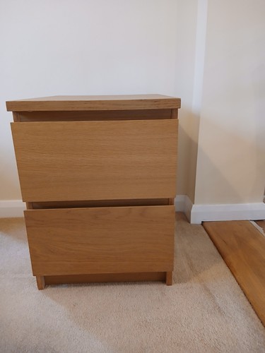 Ikea malm light oak - oak, finish