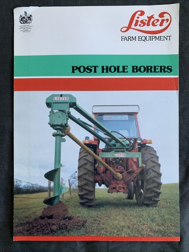Lister farm equipment - equipment, post