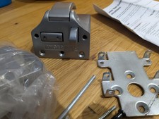 Ingersoll Lock Back Inc Plate No Cylinder Satin Silver