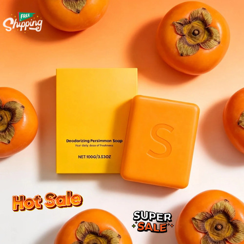 Swarva persimmon soap bar body - persimmon,