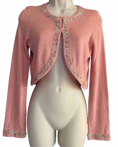 Vintage pink silk - pink, angora