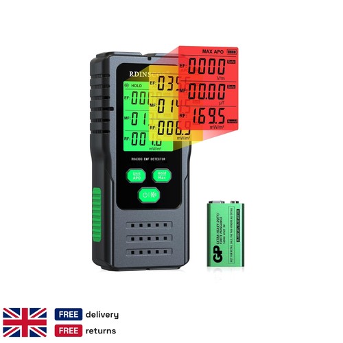 Emf radiation meter 1 rf - meter,