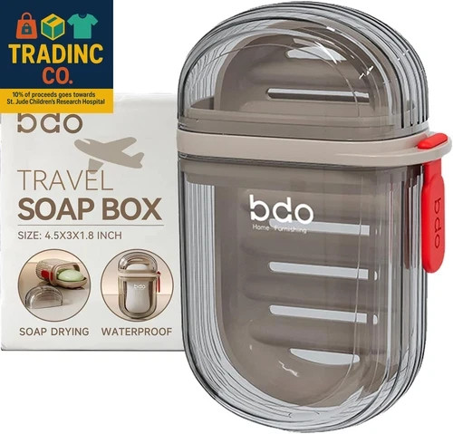 Travel soap case leakproof - soap,