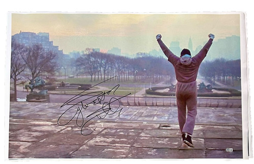 Sylvester stallone signed - stallone,