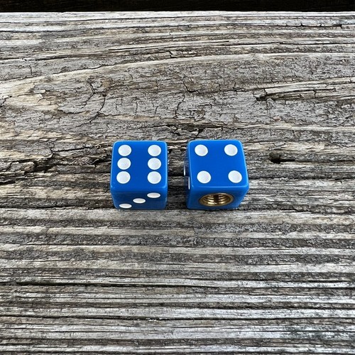 Dice blue valve - valve, caps