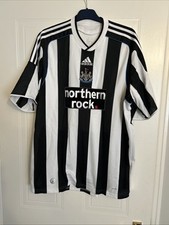 NEWCASTLE UNITED SHIRT 2009. NO9 ALAN SHEARER - SIZE(L) - MINT CONDITION 