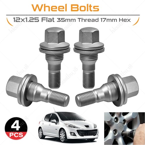 4pcs wheel nuts 17mm - 4pcs,