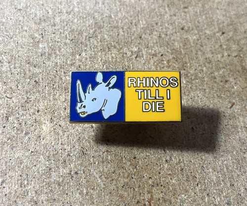 Leeds rhinos rare enamel - leeds,
