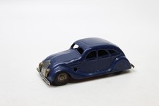 Triang Minic 9M 'STREAMLINE SALOON' Clockwork Tinplate Car in Blue