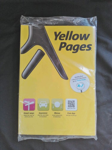 Yellow pages telephone - yellow,
