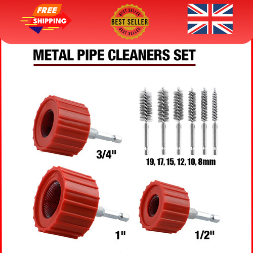 9pc copper pipe cleaning - 3/9pc,