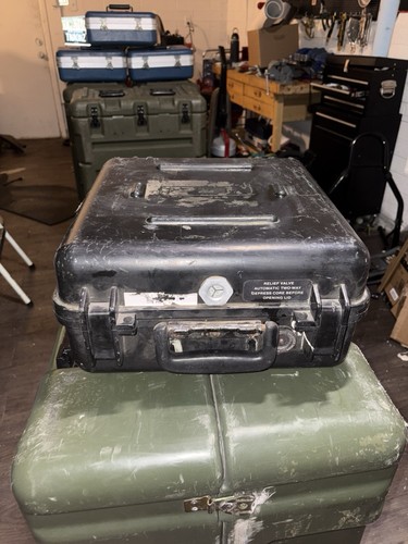 Black military surplus case - military,