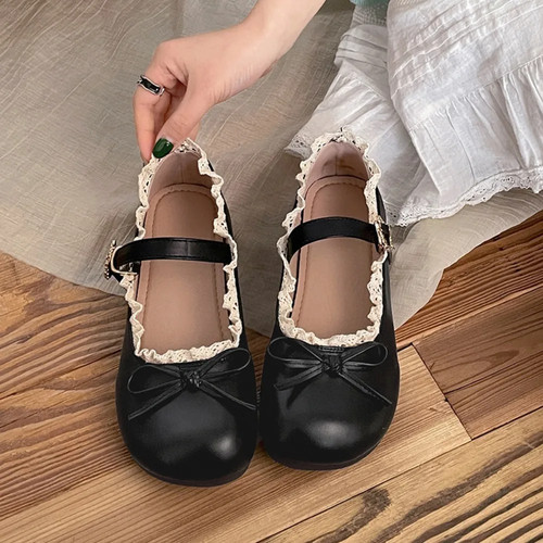 Lolita leather flat - lolita,