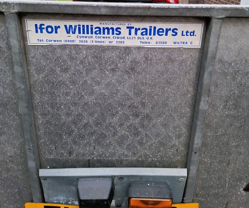 Ifor williams trailer 6ft - ifor,
