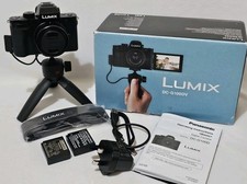 Panasonic LUMIX G Camera DC-G100D H-FS12032 Lens DMW-SHGR2 Tripod Grip - 197 SC