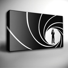 JAMES BOND 007 - Canvas Wall Art Picture Print *Choose your size