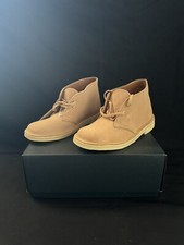 Clarks Originals Womens Desert Boot Light Tan Suede Uk 5.5 D Width Eu 39
