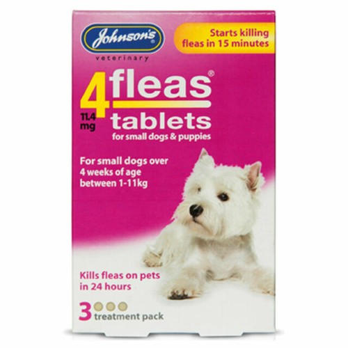 Johnsons vet 4fleas tablets - johnsons,