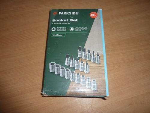 Parkside piece socket set - piece,