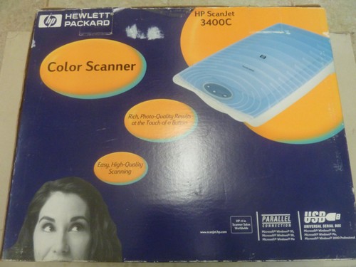 Retro scanjet 3400c - hp, a4