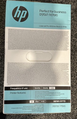 Laserjet pro 4002dw - pro, laser