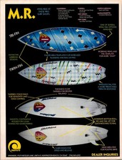 MR Mark Richards Surfboards Print Ad Wall Art Decor Ephemera