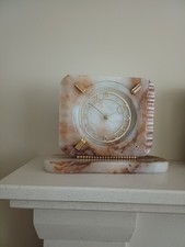 Art Deco Style Pink Vein Onyx