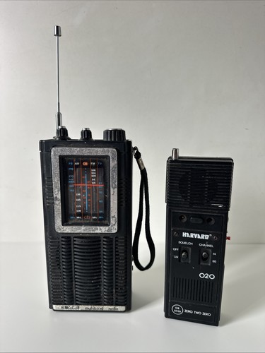 Vintage handheld radios - handheld,
