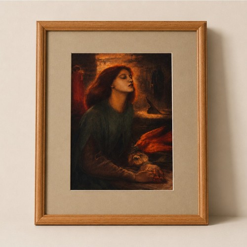 Rossetti beata beatrix framed - rossetti,