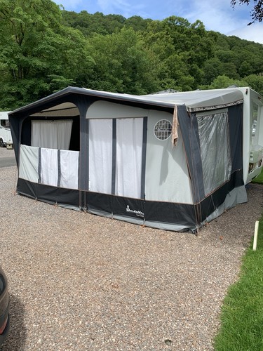 Caravan awning - caravan,