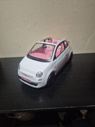 Barbie car mattel fiat 500 - barbie,